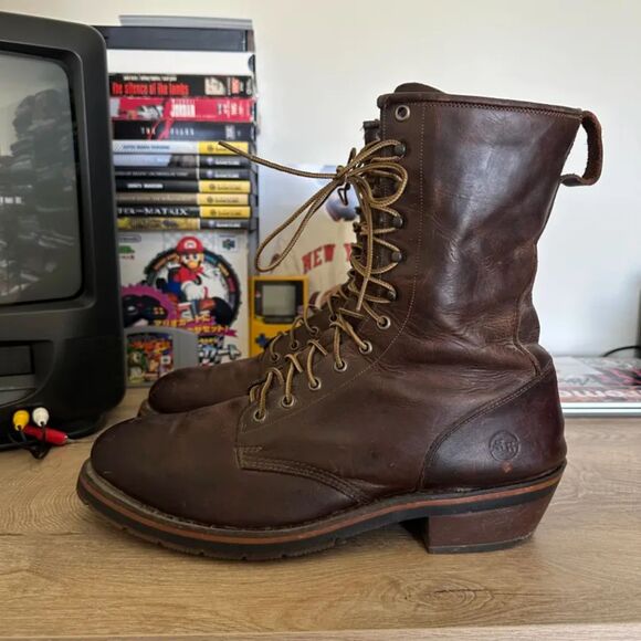 Vintage Double H Western Cowboy Style Boots Size 11EE 11678 - Picture 5 of 10